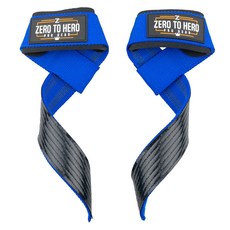 ZERO TO HERO 防滑健身束帶提拉護腕組, Type2 藍色