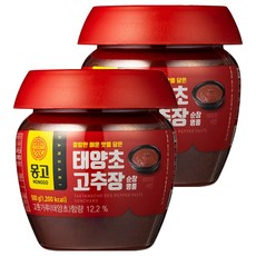 몽고식품 태양초 고추장 순창 명품, 500g, 2개
