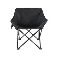 캠핑 의자-추천-코멧 아웃도어 컴팩트 폴딩체어 58x51x65cm, 블랙, 1개