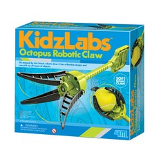 4M KidzLabs 機械章魚爪，柔軟仿生爪，適用於8歲以上兒童, 1盒