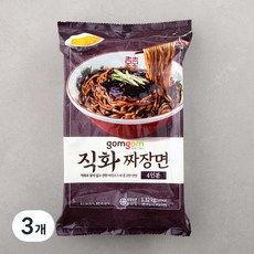 곰곰 직화짜장면 4인분, 1.32kg, 3개
