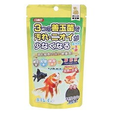 COMET 可美多 善玉菌金魚主食飼料 小粒, 色揚, 納豆菌, 90g, 1包