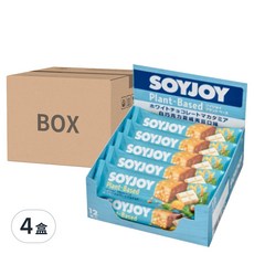 SOYJOY 大豆水果營養棒 白巧克力夏威夷豆360g (4盒入) - 健康美味，隨時補充能量, 360g, 4盒