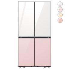[색상선택형] 삼성전자 비스포크 키친핏 4도어 냉장고 615L 방문설치, RF60DB9KF2AP