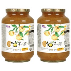 다미즐 봉밀 유자차, 2kg, 1개입, 2개 2kg, 2개