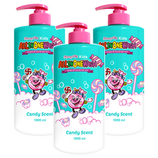퍼니피아 키즈 올인원 워시 캔디, 1L, 3개 1000ml, 3개
