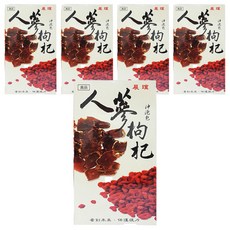 展瑄 人蔘枸杞茶, 純天然植物成分 養氣補血 恢復活力 暖心又紓壓 沖泡包, 4.5g, 30入, 5盒