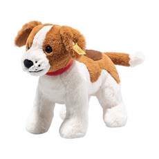 Steiff 金耳釦泰迪熊 Soft Cuddly Friends Snuffy dog 柔軟舒適小狗玩偶, 27cm, 1隻