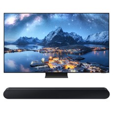 삼성전자 8K UHD Neo QLED TV + 사운드바 세트, 189cm(75인치), KQ75QND800FXKR, 스탠드형, 방문설치