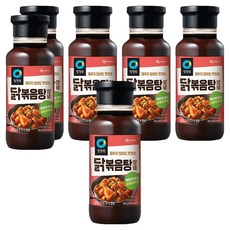清淨園 韓式辣雞湯調味醬, 480g, 6個