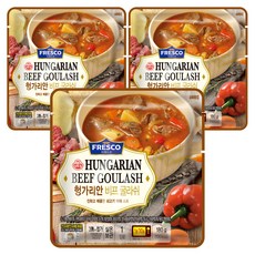 OTTOGI 不倒翁 FRESCO 匈牙利牛肉燉湯調理包, 180g, 3個