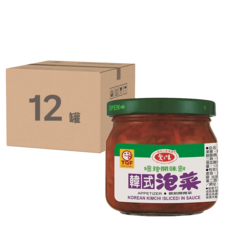愛之味 韓式泡菜, 190g, 12罐