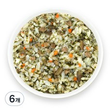 짱죽 유아용 실온 이유식 완료기 아기밥, 한우소고기현미밥, 160g, 6개