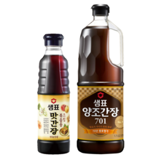 샘표 양조간장701 1.7L + 맛간장 500ml, 1세트