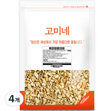 고미네 볶은 땅콩 반태, 500g, 4개