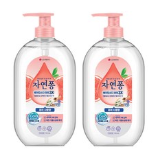 [비건라이프] 자연퐁 베이킹소다 파워 자몽향 주방세제, 735ml, 2개 735ml, 2개