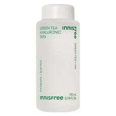 INNISFREE 綠茶玻尿酸化妝水, 清爽保濕, 平衡油水, 敏弱肌適用, 170ml, 1瓶