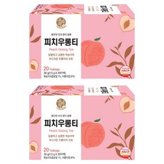 우리차 피치우롱티, 1.5g, 20개입, 2개