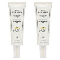 투크 트렌스페어런트 컬러 코렉팅 수채화 베이스 40ml, 03페일레몬밀크, 2개