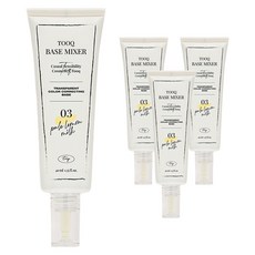 투크 트렌스페어런트 컬러 코렉팅 수채화 베이스 40ml, 4개, 03페일레몬밀크