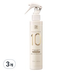 미쟝센 살롱10 노워시 극손상 앰플 트리트먼트, 200ml, 3개
