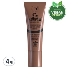 닥터포포 틴티드 컬러 멀티밤, 갈색, 10ml, 4개