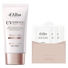  달바 워터풀 톤업 선크림 SPF 50+ PA++++ 50ml + 약산성 젤클렌저 9ml 세트 1세트  상품 이미지