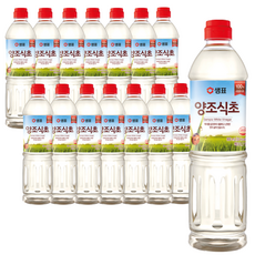 샘표 양조식초, 900ml, 15개