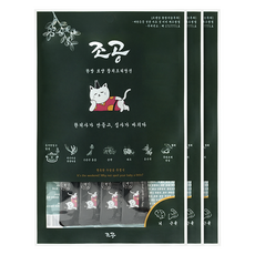 조공 고양이 파우치 간식 오리 4p, 한방보양참치오리탕전, 15g, 3개 - 조공