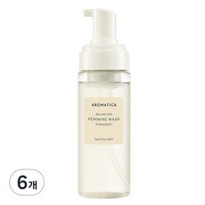 아로마티카 퓨어 앤 소프트 여성청결제, 170ml, 6개