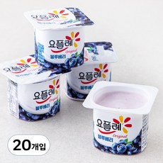 요플레 블루베리 멀티 85g,