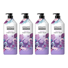 케라시스 바이올렛 로즈 퍼퓸 샴푸, 1L, 4개 4개, 1L
