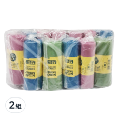 巧媳婦 環保垃圾袋, 超強韌不易破裂, 底部密封不漏髒汙, 大中小尺寸可選, 24捲