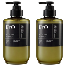 RYO 呂 男用強韌蘊髮洗髮精 佛手柑&薰衣草香, 515ml, 2個
