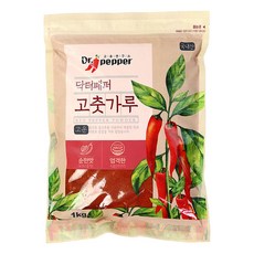 고추연구소 23년 햇 닥터페퍼 고운 고춧가루, 1kg, 1개