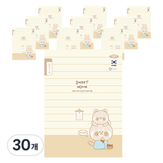 PENPIA 1000小學裝訂寫作本筆記, B棕色, 30個