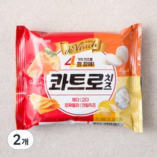 남양유업 콰트로 치즈 12매입, 204g, 2개