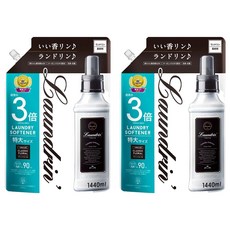Laundrin' 朗德林 衣物柔軟精經典花香補充包, 2個, 1.44L