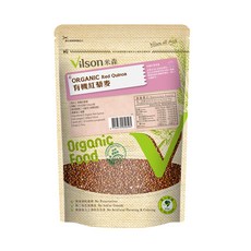 Vilson 米森 有機紅藜麥 200g，無殘農，無化肥，紅藜脫殼，南美紅藜，全素, 1包