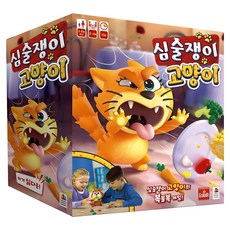 코리아보드게임즈 심술쟁이 고양이 보드게임, 혼합색상, 1개 베이직