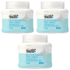 애경 탈취핏 다목적용 탈취제 본품, 1.5kg, 3개
