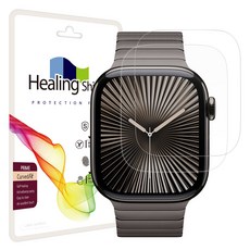 Healing Shield Apple Watch螢幕保護貼膜, 單色, 2入