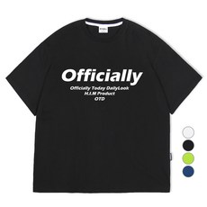 오티디 오버핏 16수 오피셜리 반팔 티셔츠