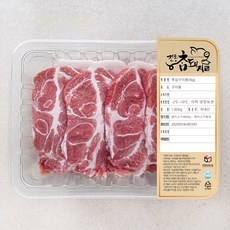 전통참돼지 목심 구이용 (냉장), 1kg, 1개