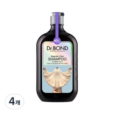 eZn 닥터본드 마그네틱 보색샴푸 옐로우아웃, 350g, 4개