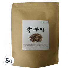 청명약초 박하차 티백 국내산, 1.2g, 20개입, 5개