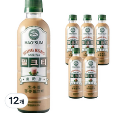 호우섬 홍콩 밀크티, 350ml, 12...