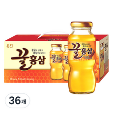웅진 꿀 홍삼 혼합 음료, 180ml, 36개