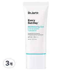 닥터자르트 에브리 선 데이 모이스처라이징 선크림 SPF50+ PA++++, 30ml, 3개