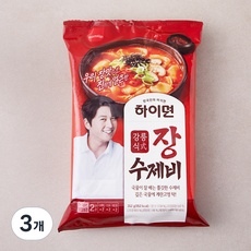 삼립 하이면 강릉식 장수제비 2인분, 352g, 3개
